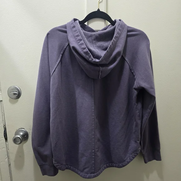 Eddie Bauer Women's Lavender Hoodie - Picture 4 of 9
